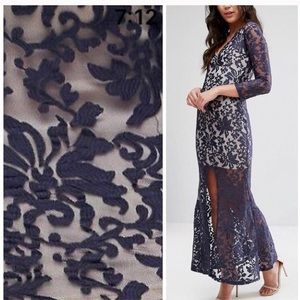 Asos sexy midi dress